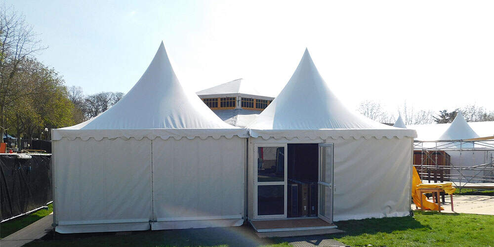 Tente pagode pour le Festival Mythos à Rennes