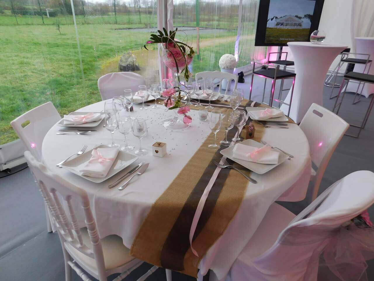 Table salon du mariage