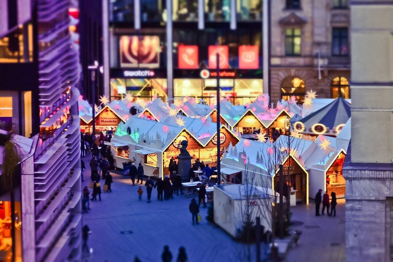 Marché de Noël réception