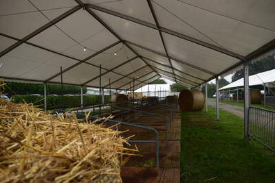 Chapiteau foire agricole