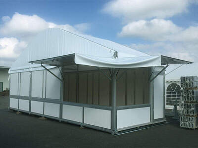 Stand de vente à emporter - Structure cintrée